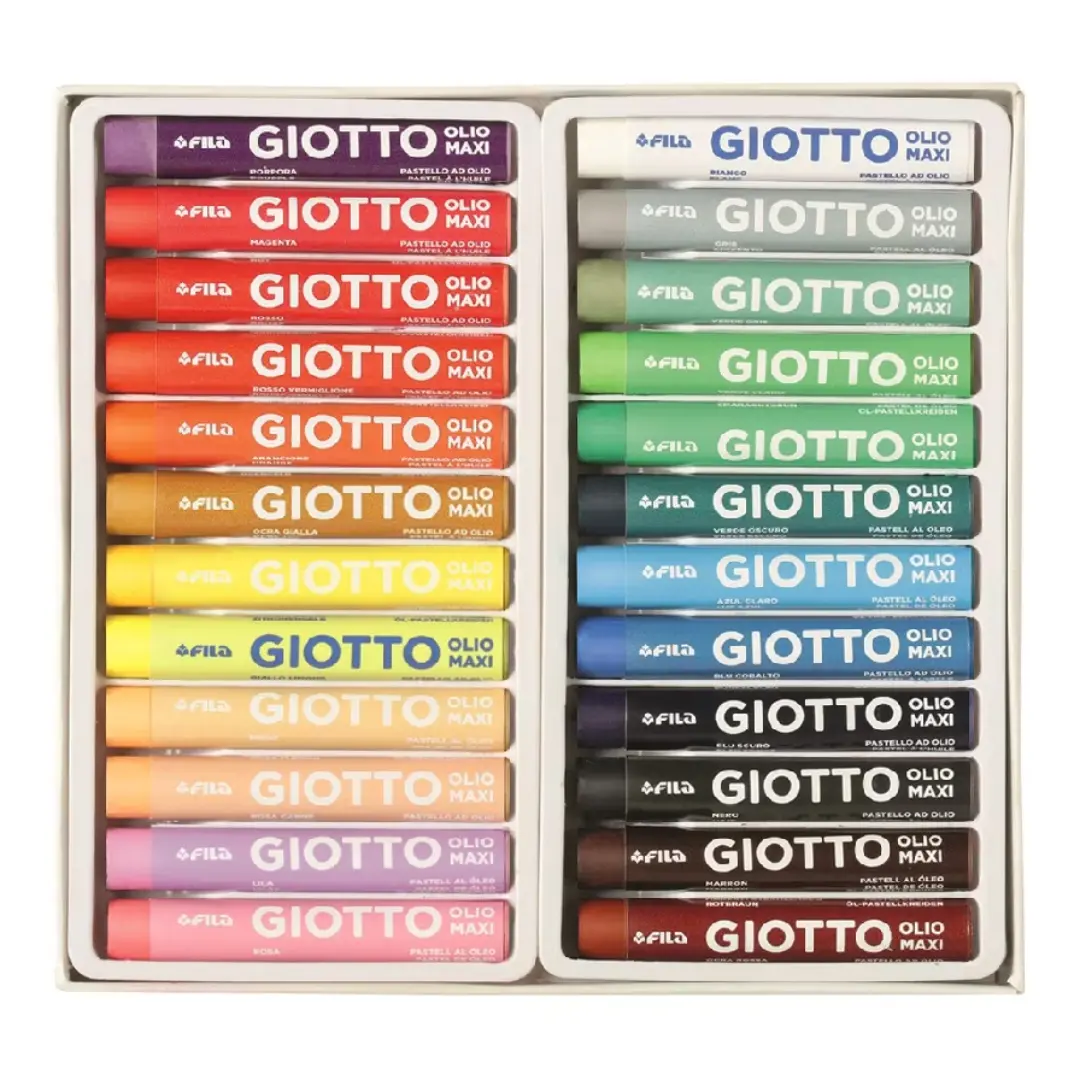 Giz pastel oleoso Giotto Max — 24 cores — foto 3