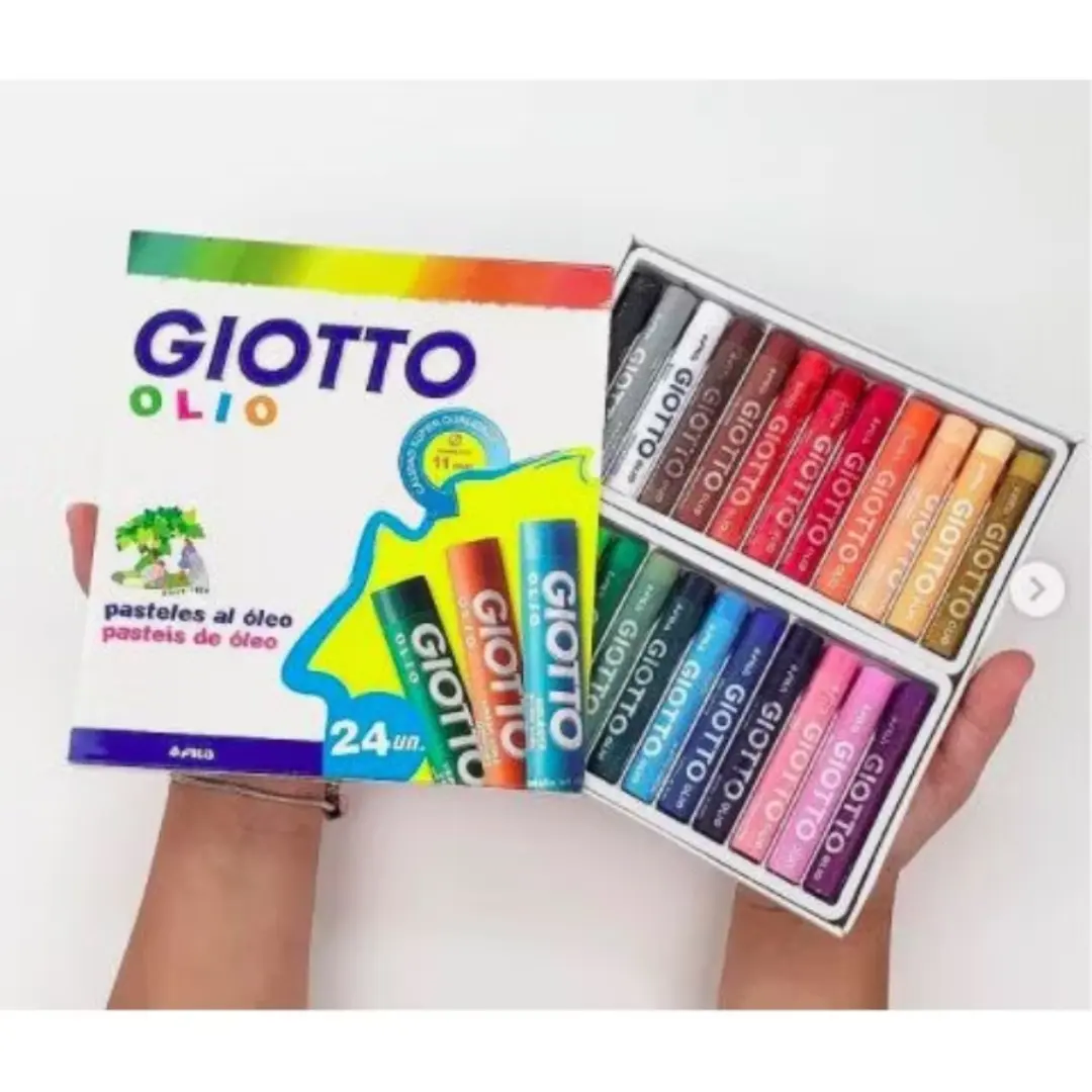 Giz pastel oleoso Giotto Max — 24 cores — foto 5