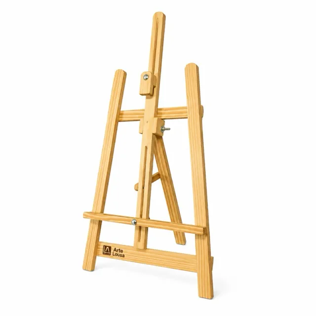 Cavalete de mesa para pintura 70 cm (pinus)