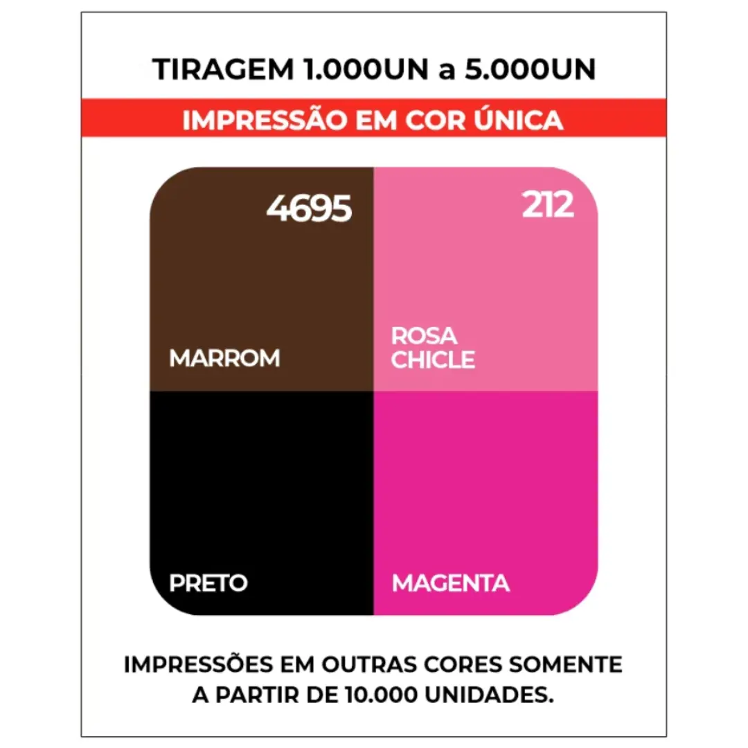 Forminha personalizada 4 pétalas com logo (branco ou kraft) — foto 5