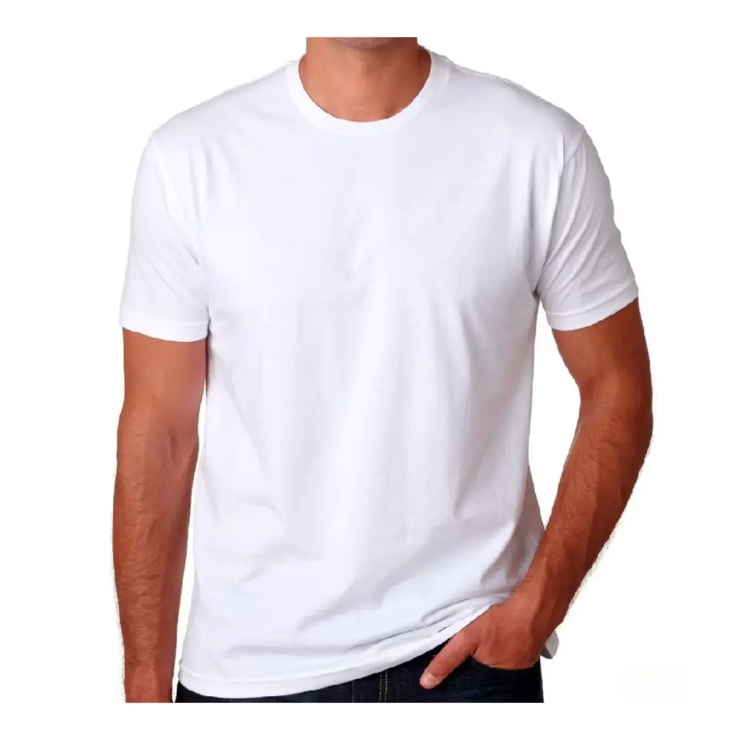 Camiseta branca poliéster premium para sublimação — foto 4