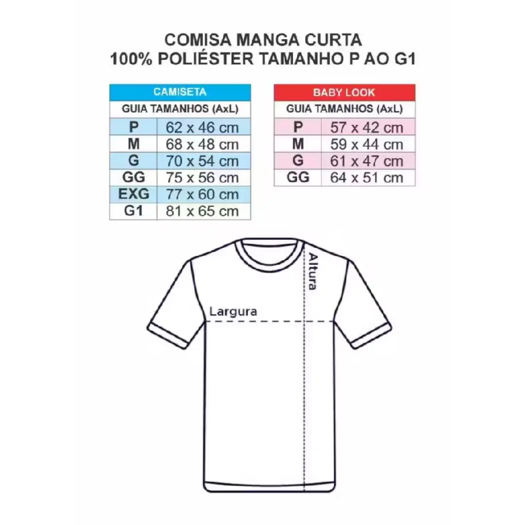 Camiseta branca poliéster premium para sublimação — foto 8