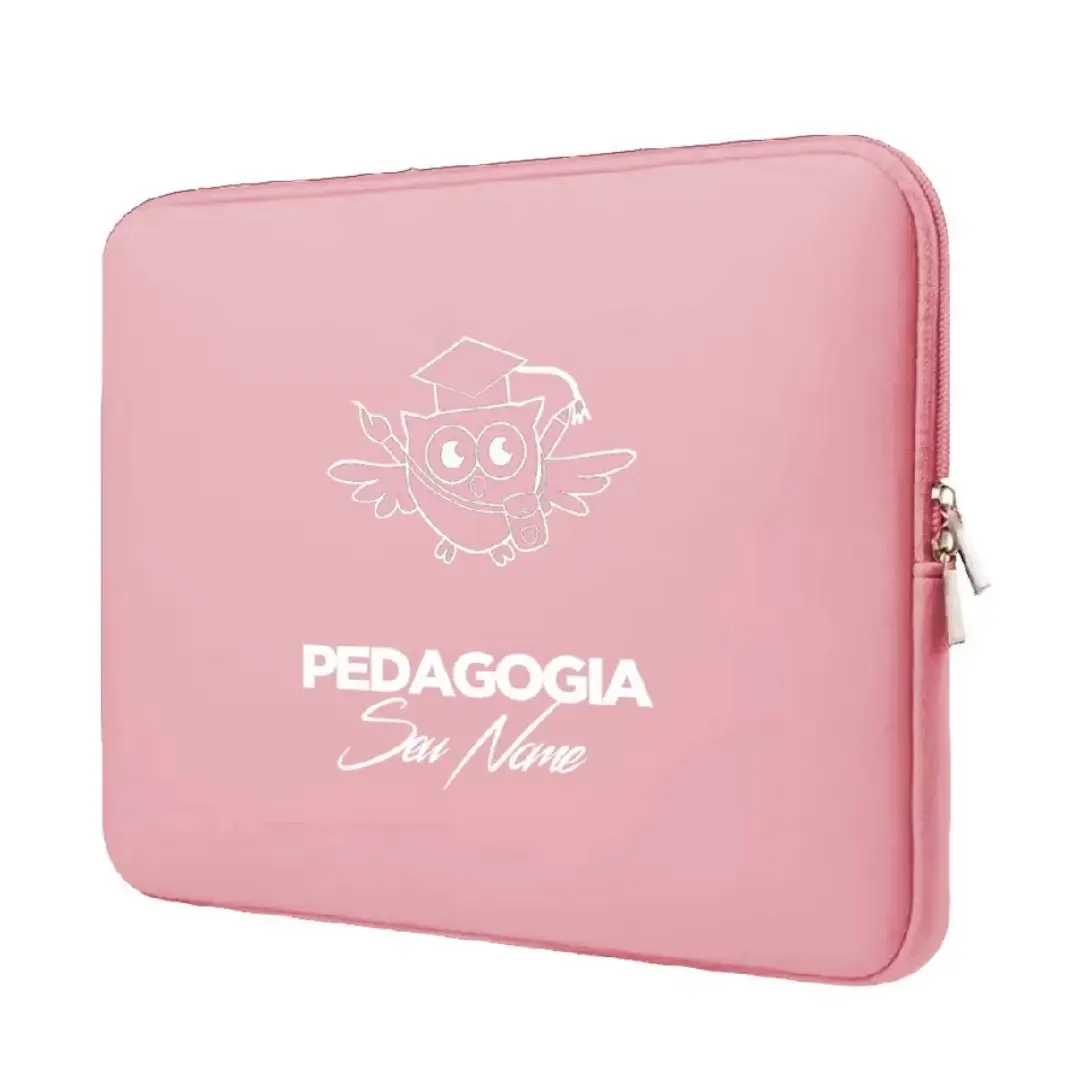 Capa de notebook personalizada tema Pedagogia — foto 4