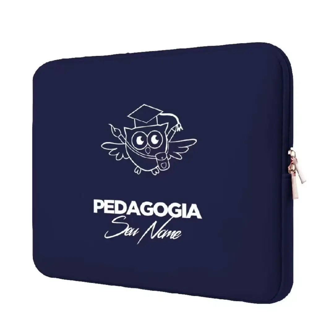 Capa de notebook personalizada tema Pedagogia — foto 5
