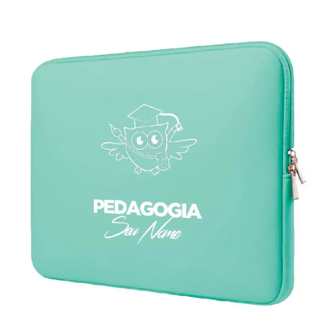 Capa de notebook personalizada tema Pedagogia — foto 8