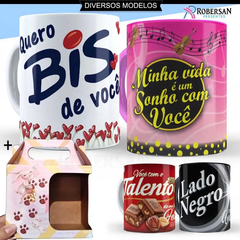 Caneca de porcelana tema Páscoa 325 ml (pronta)