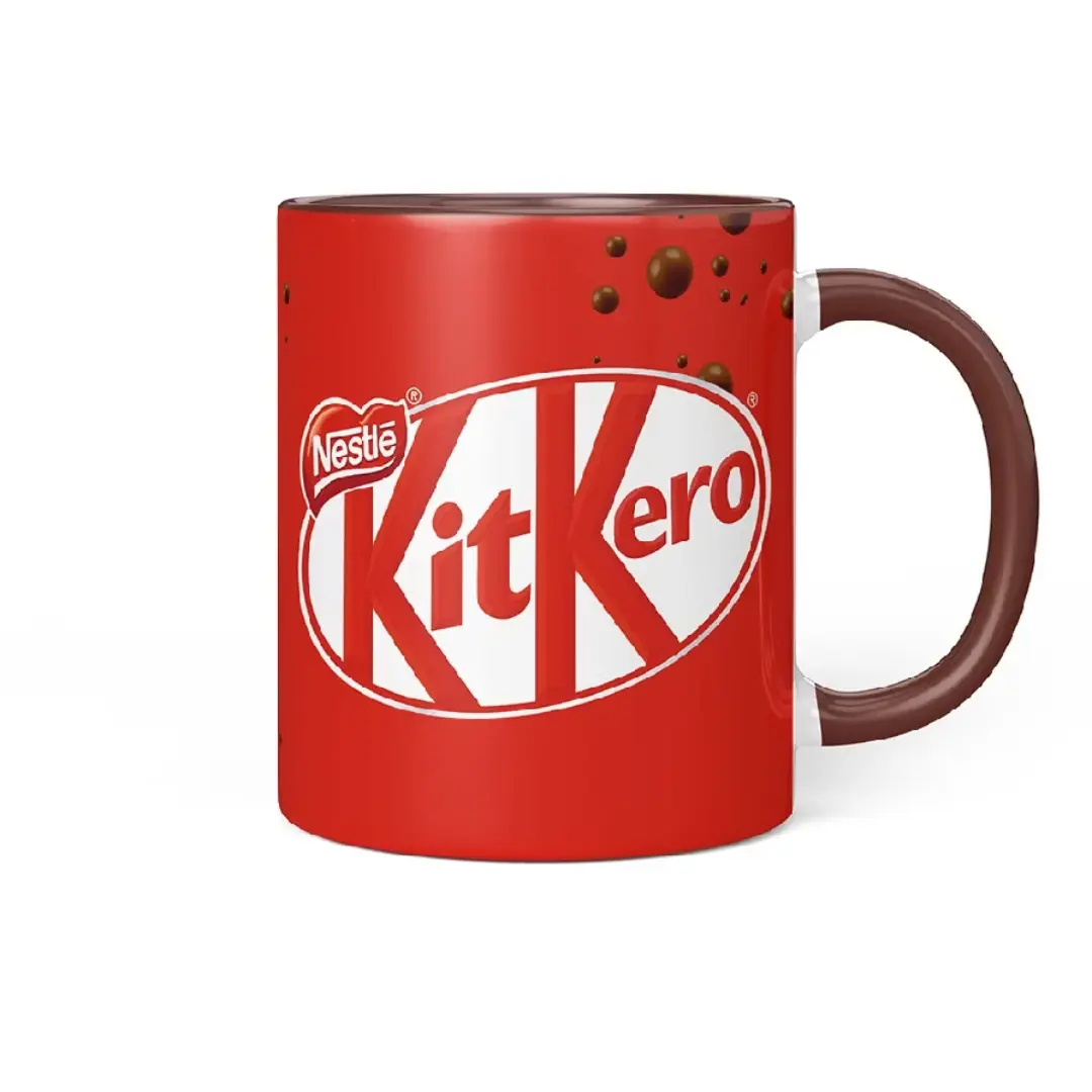 Caneca de cerâmica personalizada com foto e nome — tema páscoa/chocolate — foto 4