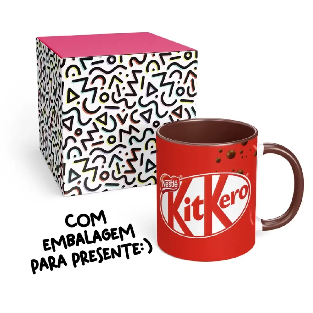 Caneca de cerâmica personalizada com foto e nome — tema páscoa/chocolate — foto 6