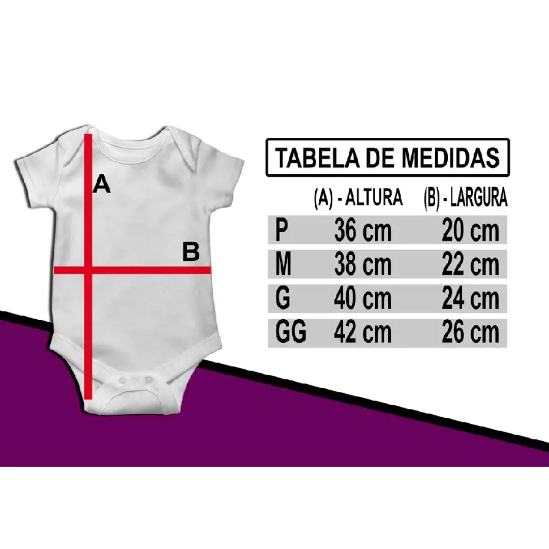 Body de bebê menina personalizado Dia das Crianças — foto 3