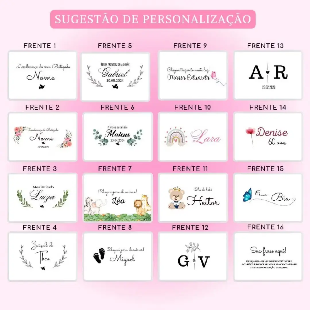 Kit 15 mini velas aromáticas com mini terço — lembrancinha — foto 11