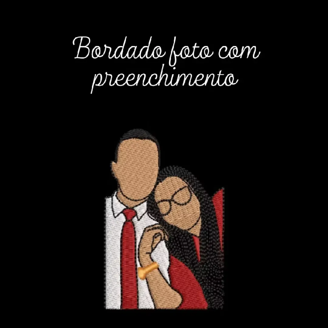 Kit moletom casal com foto bordada (preenchimento) — foto 4