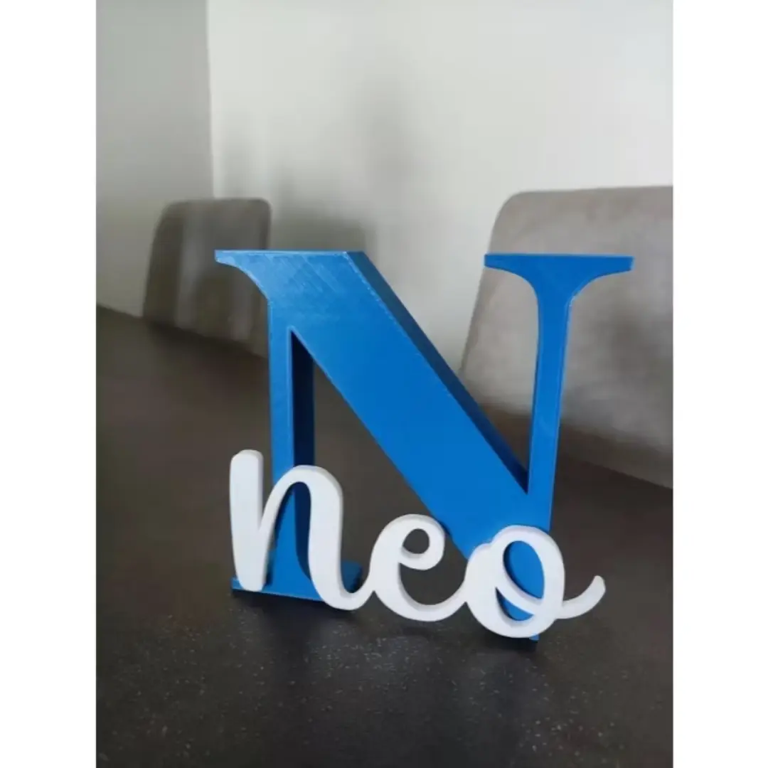 Letra decorativa 3D personalizada com nome — foto 5