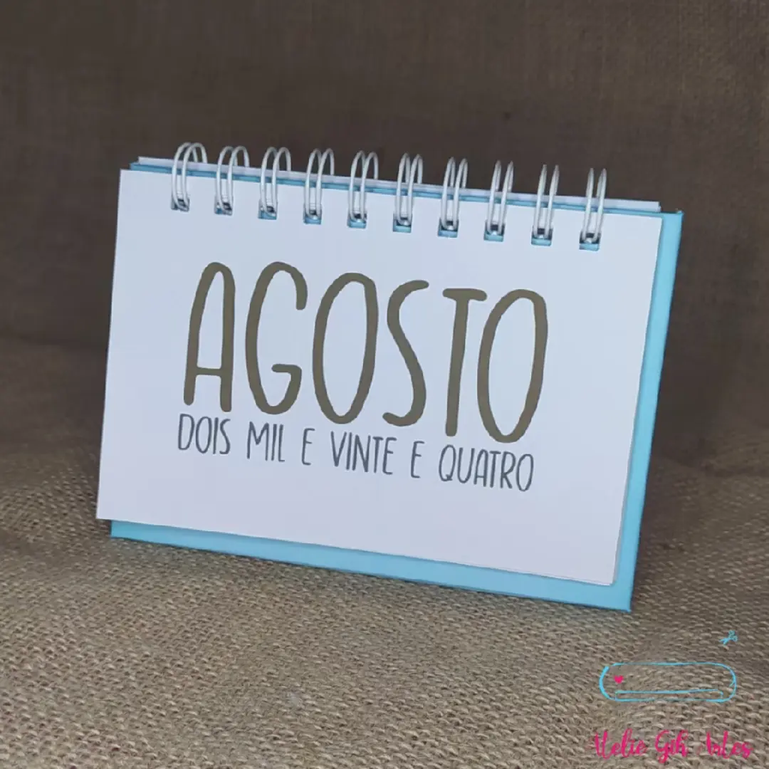 Calendário de mesa personalizado com foto — 2026 — foto 4