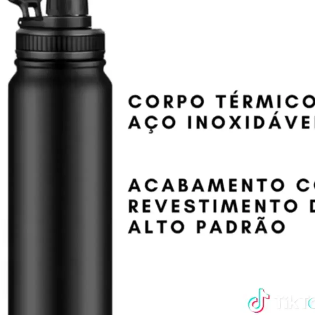 Garrafa térmica inox 1,2 L personalizada a laser — foto 2
