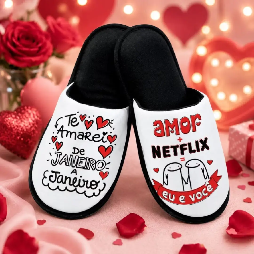 Pantufa unissex personalizada com foto ou arte — foto 10