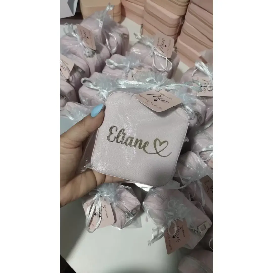 Kit 10 porta-joias personalizados com nome — 10×10×5 cm — foto 5