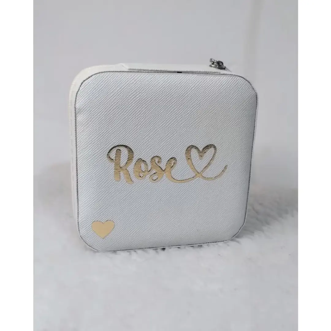 Kit 10 porta-joias personalizados com nome — 10×10×5 cm — foto 8