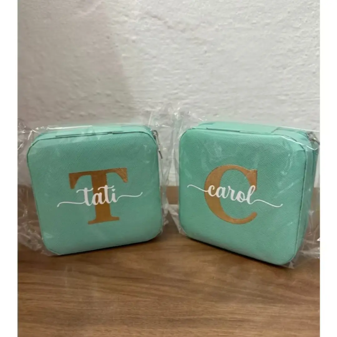Kit 10 porta-joias personalizados com nome — 10×10×5 cm — foto 11