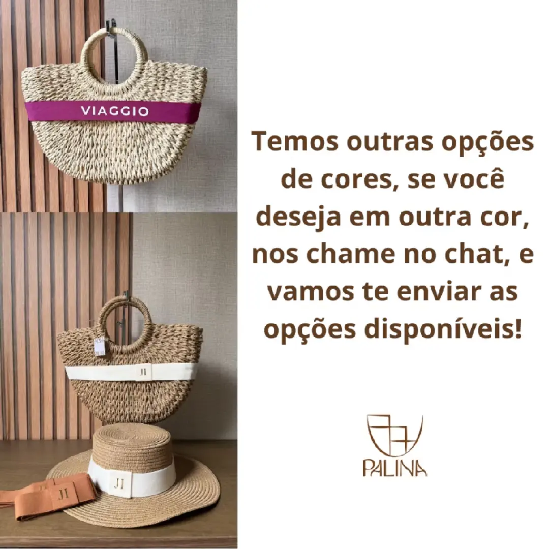 Kit bolsa + chapéu de praia personalizados com nome — foto 9