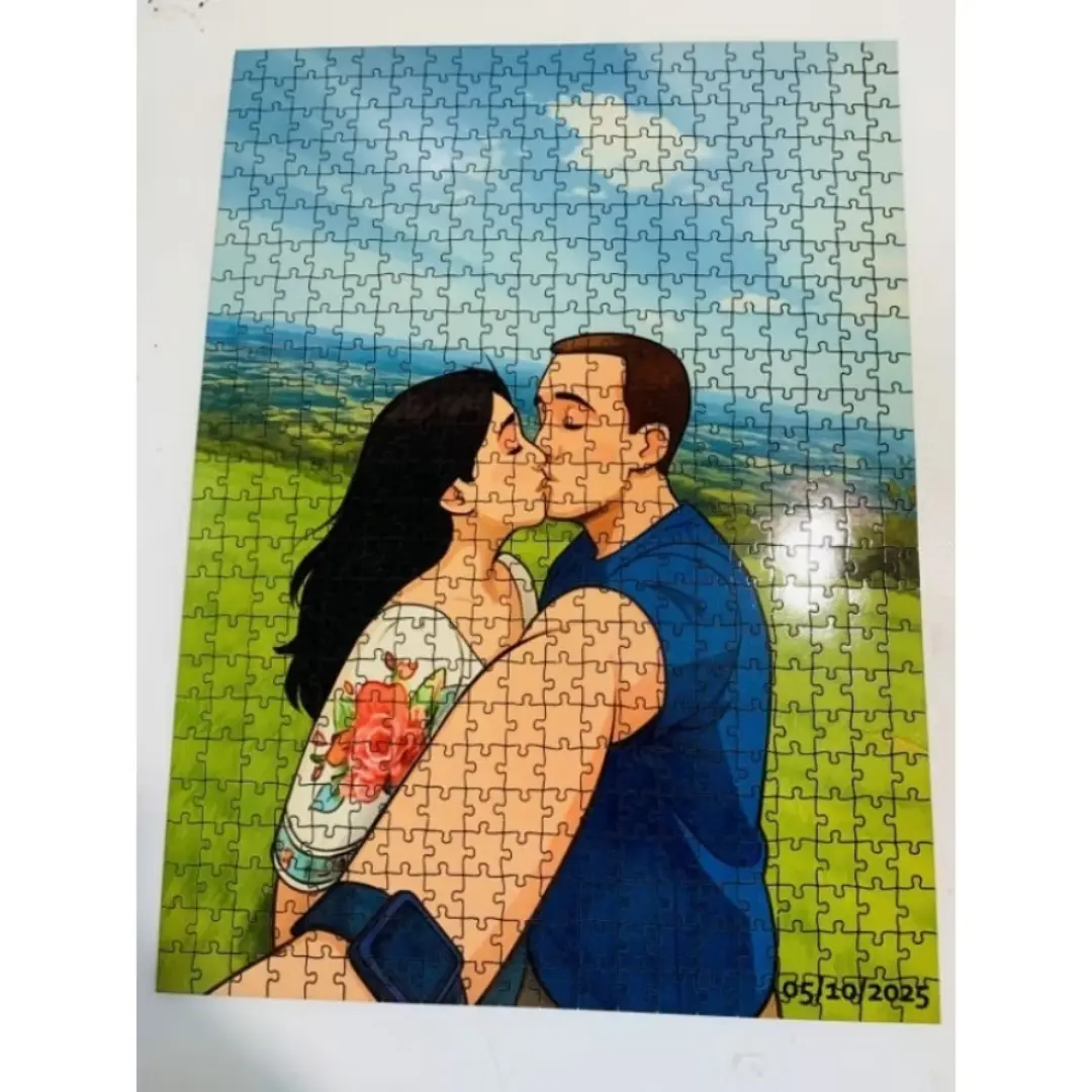 Quebra-cabeça MDF personalizado — 200, 500 ou 750 peças — foto 5