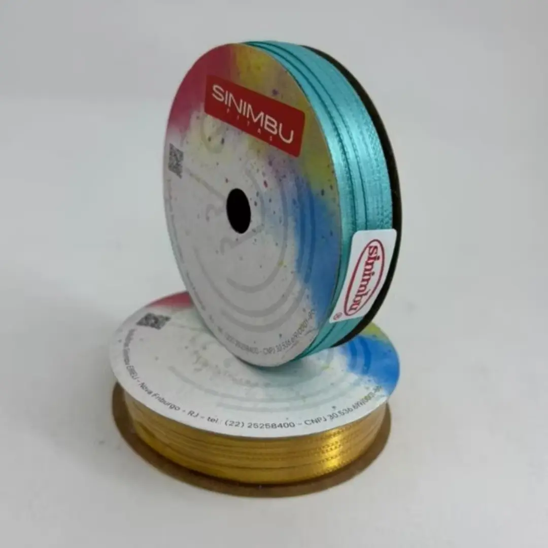 Fita de cetim Sinimbu nº 0 (4 mm) rolo 50 m — foto 6