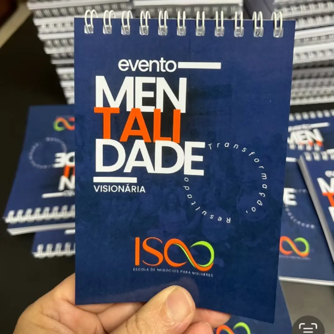 Bloco de anotações 10×15 cm personalizado (brinde) — foto 3