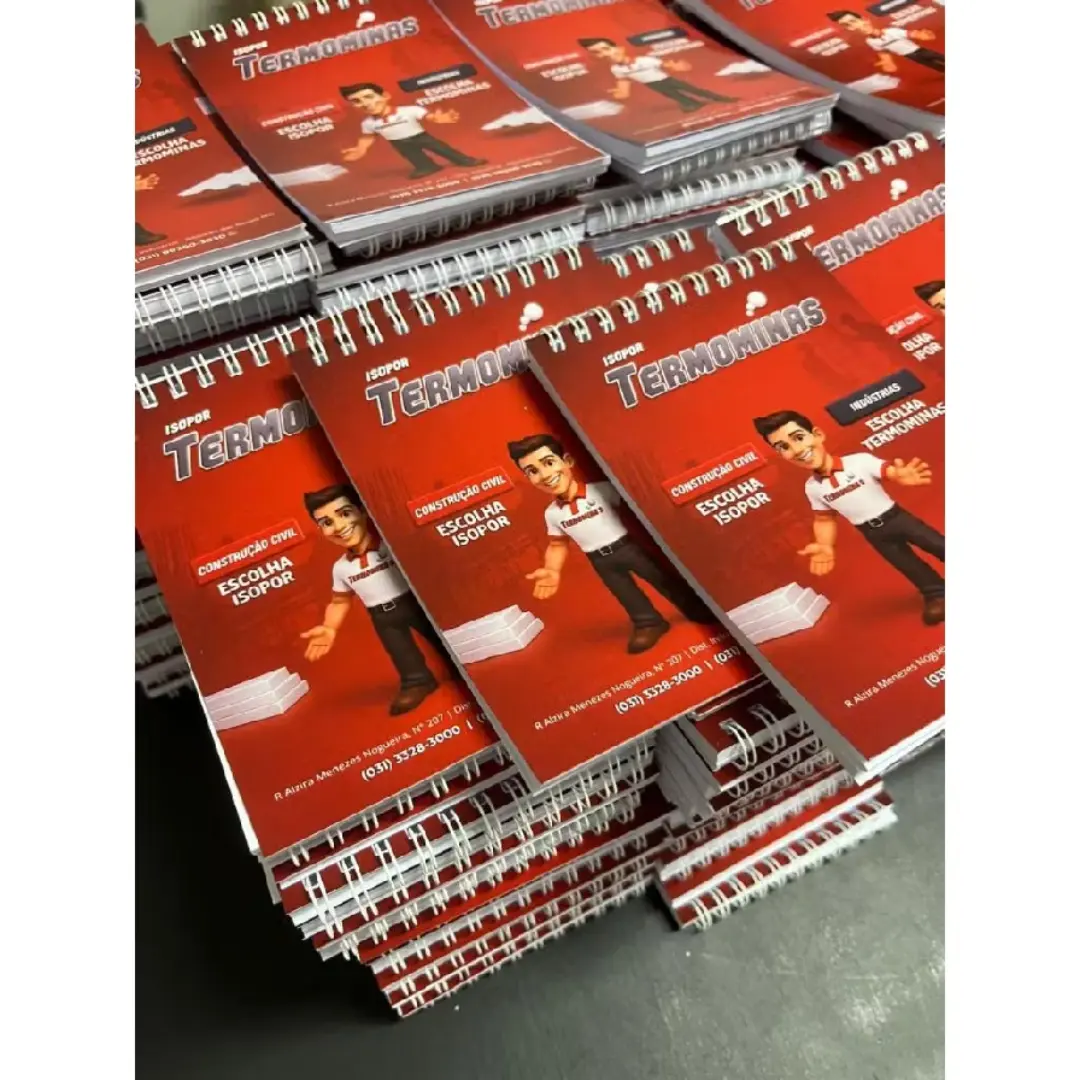 Bloco de anotações 10×15 cm personalizado (brinde) — foto 10
