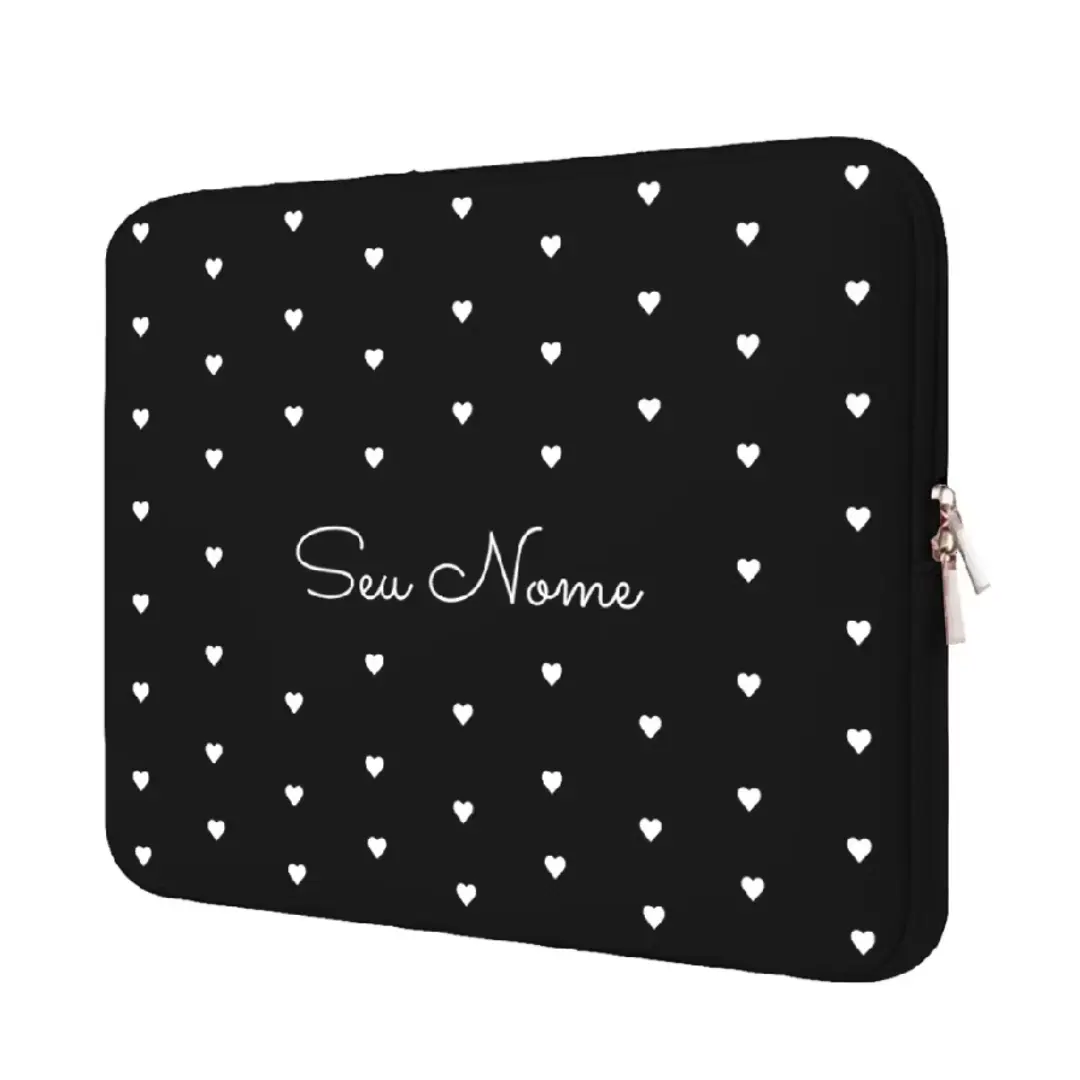 Capa case notebook neoprene personalizada com nome — foto 4