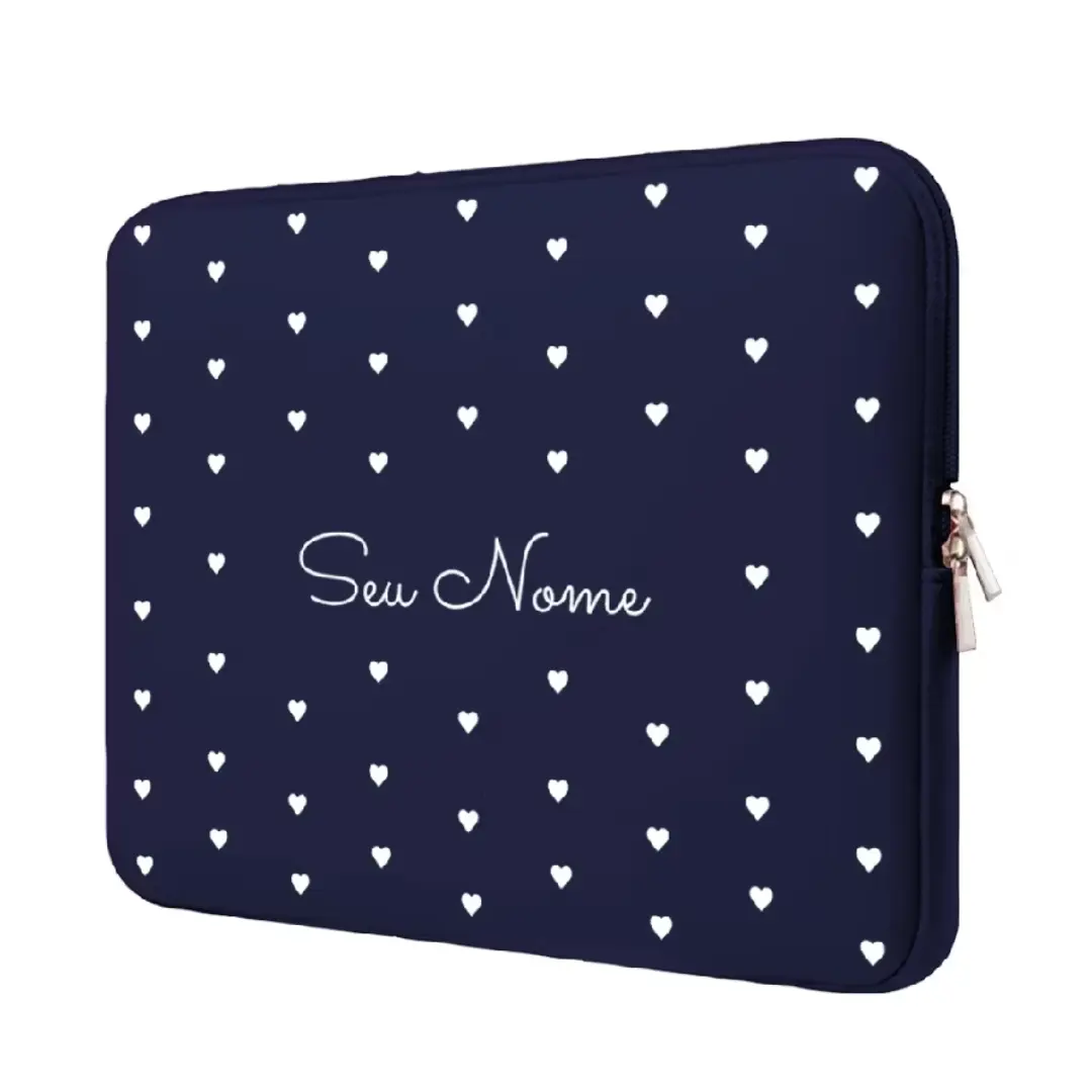 Capa case notebook neoprene personalizada com nome — foto 5
