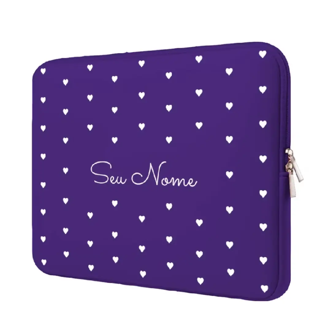 Capa case notebook neoprene personalizada com nome — foto 10