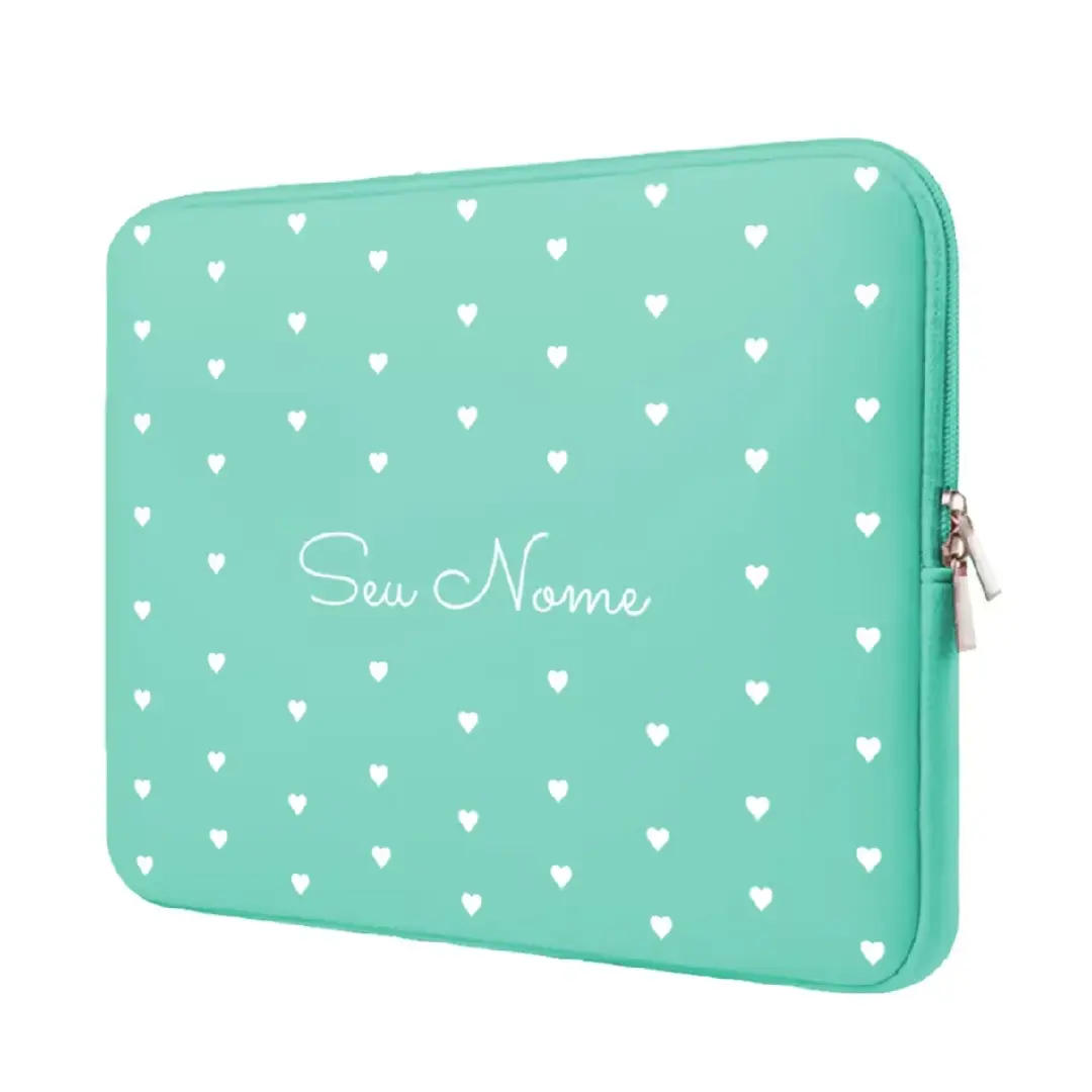 Capa case notebook neoprene personalizada com nome — foto 11