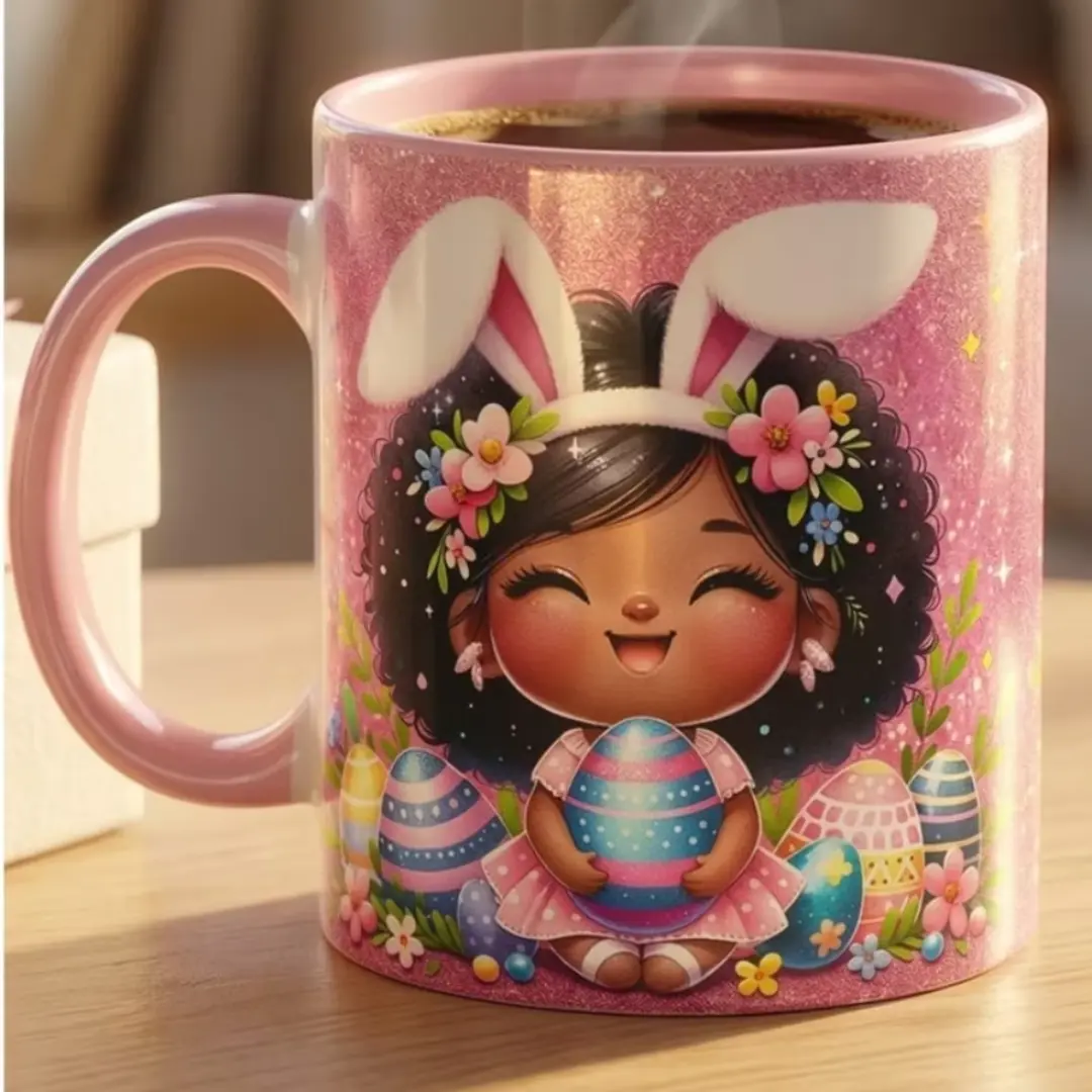 Caneca de Páscoa em porcelana 325 ml — foto 3