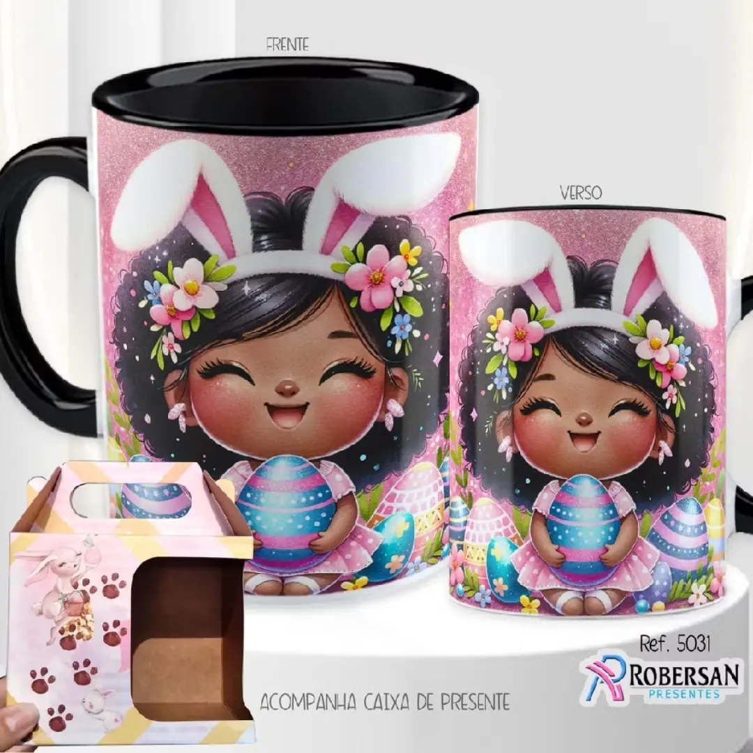 Caneca de Páscoa em porcelana 325 ml — foto 10