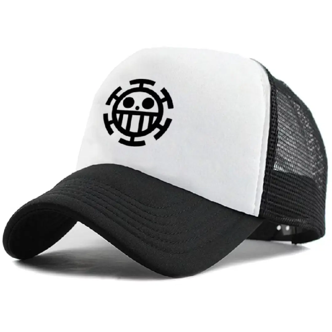 Boné trucker telinha One Piece — aba curva personalizado — foto 4