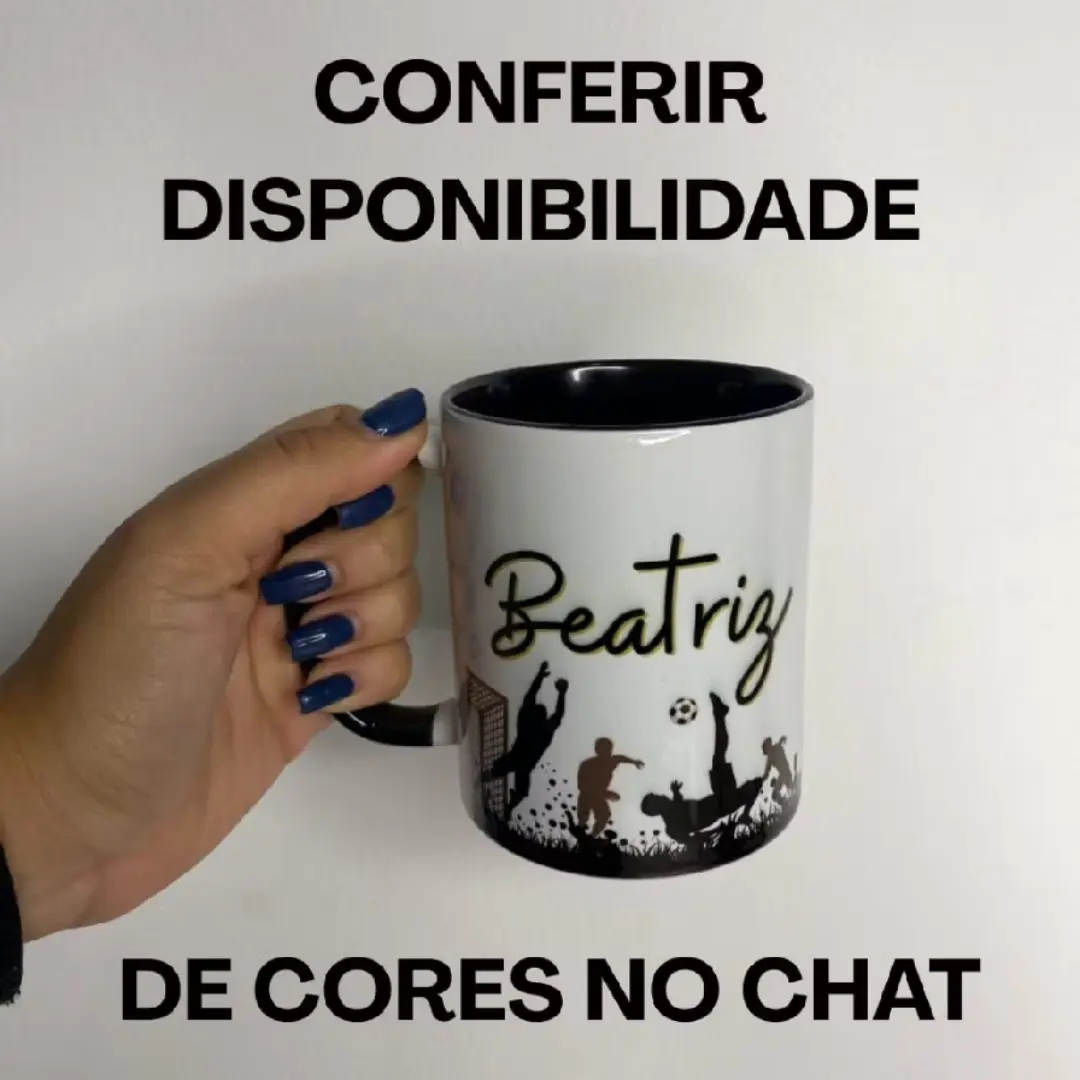 Caneca de porcelana personalizada com foto e frase — foto 7