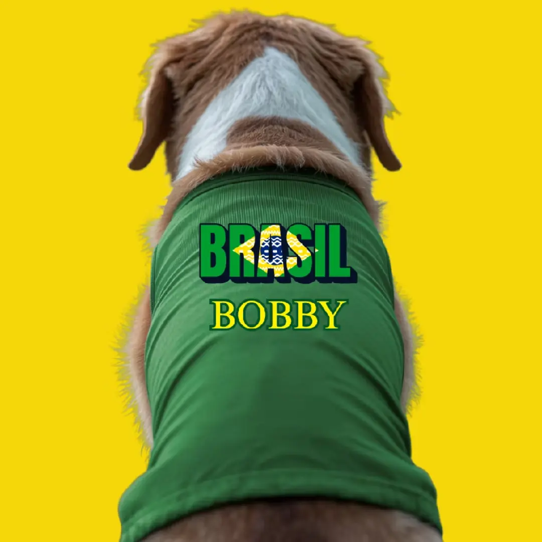 Roupinha pet regata personalizada (DTF) — foto 5