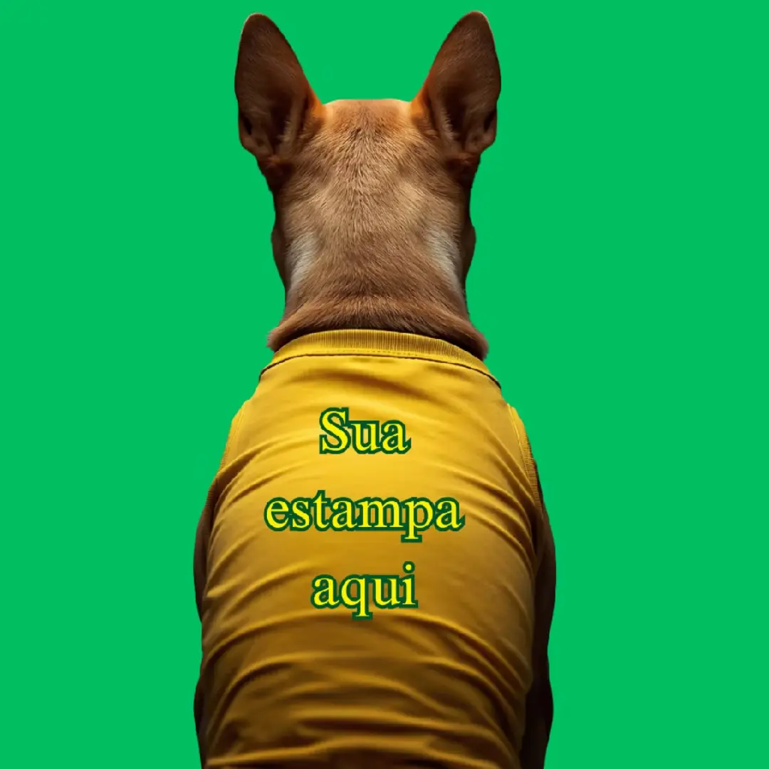 Roupinha pet regata personalizada (DTF) — foto 6