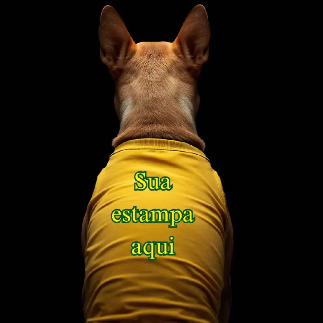 Roupinha pet regata personalizada (DTF) — foto 10
