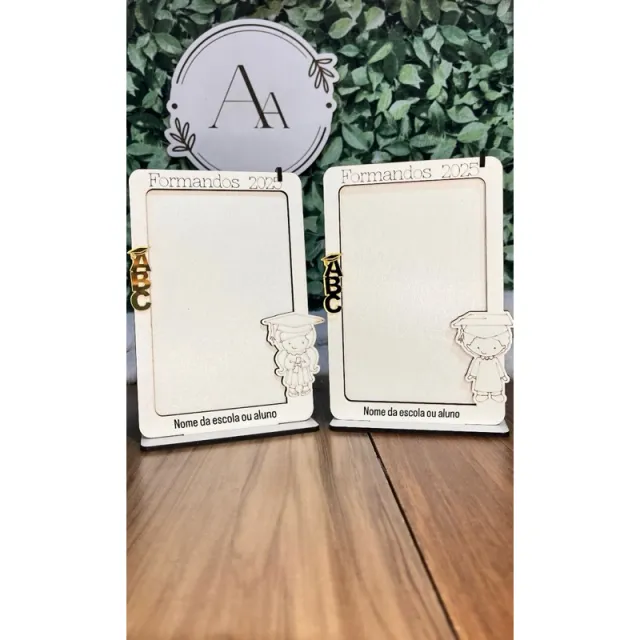 Porta-retrato formatura ABC MDF — foto 10×15