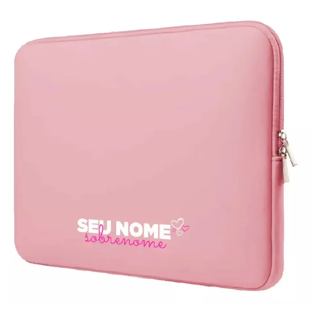 Capa notebook neoprene com nome e sobrenome — foto 2