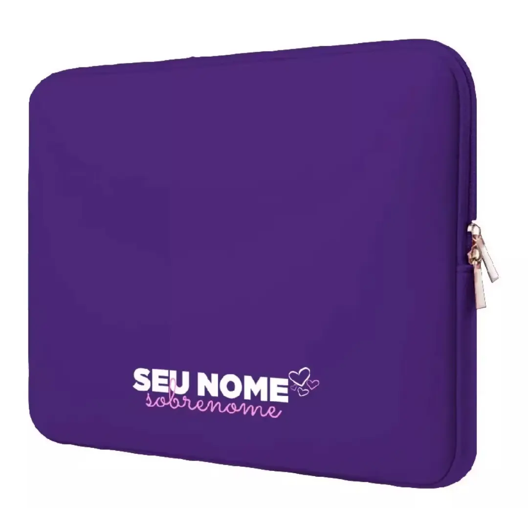 Capa notebook neoprene com nome e sobrenome — foto 6