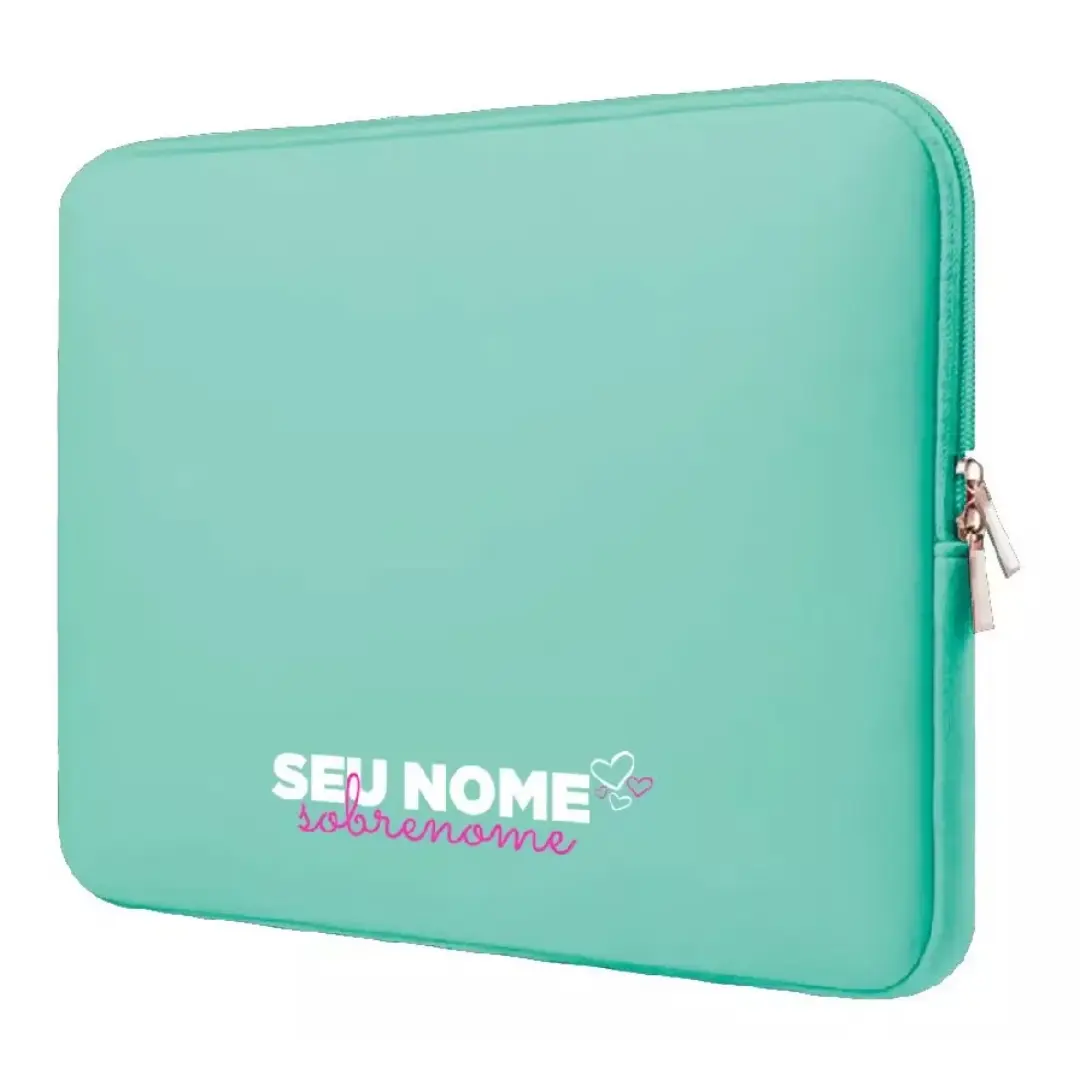 Capa notebook neoprene com nome e sobrenome — foto 7