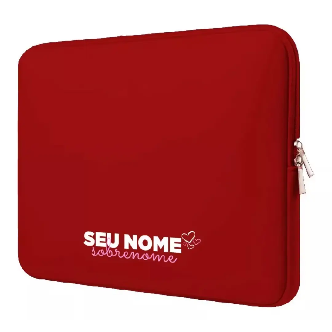 Capa notebook neoprene com nome e sobrenome — foto 9