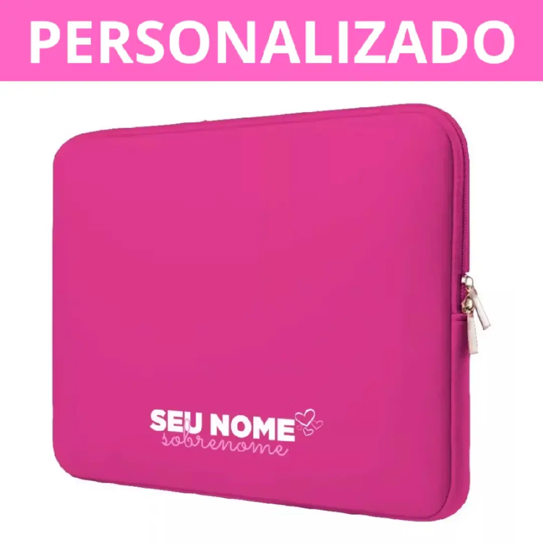 Capa notebook neoprene com nome e sobrenome — foto 18