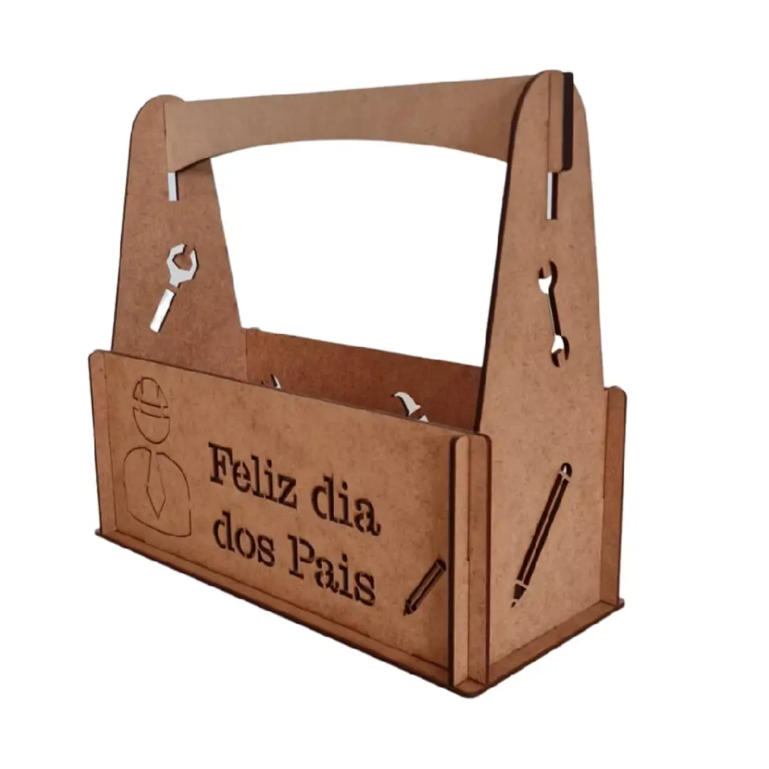 Caixa de ferramentas MDF Dia dos Pais (kit 15) — foto 4