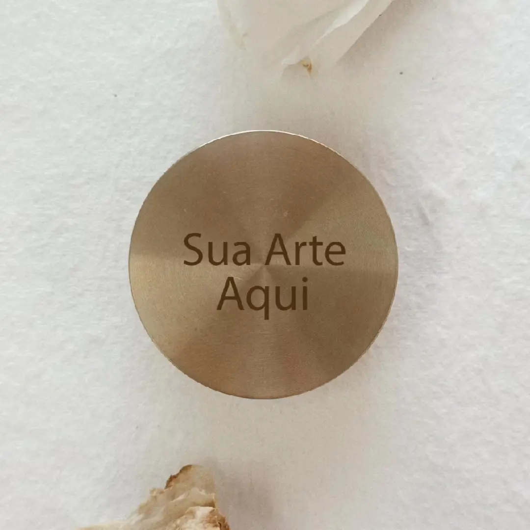 Sinete personalizado — lacre de cera ou chocolate — foto 11