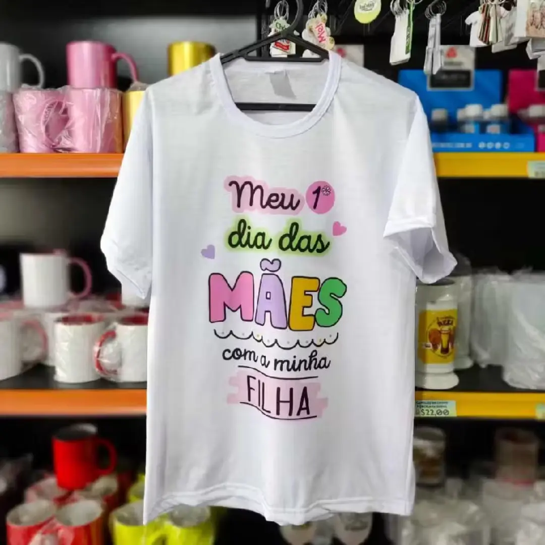 Camiseta branca personalizada com arte na frente — foto 6