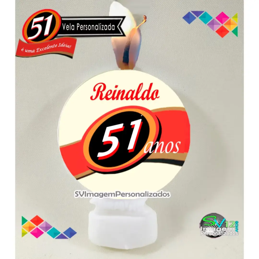 Vela aniversário Boteco 51 — nome, idade e foto — foto 2