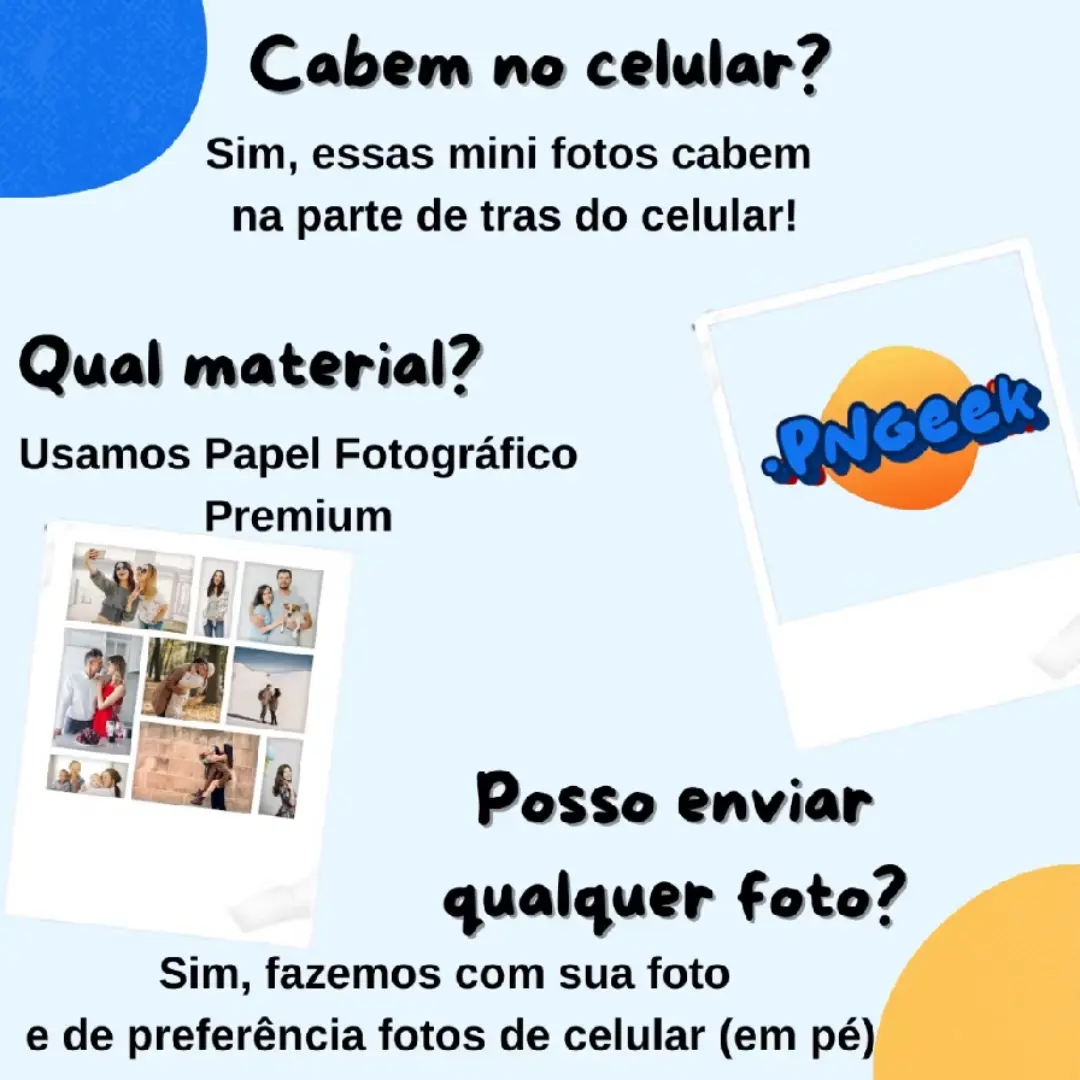 Kit mini fotos retrô 5,6×8,6 — com caixa — foto 8