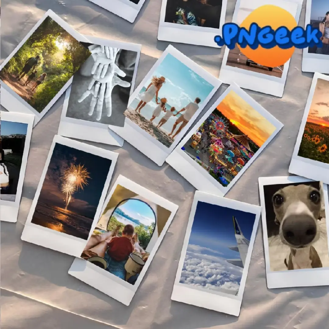 Kit mini fotos retrô 5,6×8,6 — com caixa — foto 9